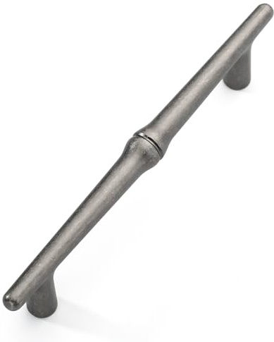 FURNIWARE 10 Stück Antiker Möbelgriff, 128 mm Bohrlochabstand Schubladengriff Antiquitäten Nickel Schrankgriffe, Schubladengriffe für Türen, Küchen, Truhen, Kommoden, Schränke