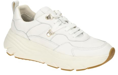 Geox Femme D Diamanta Shoes, White, 41 EU
