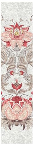 KAAVIYO Vintage Rosa Hasenblume Muster Skateboard Griptape Rutschfest Selbstklebend Longboard Griptapes Aufkleber Griffband(9x33in,44x10in 1pcs)