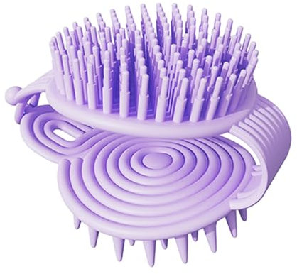 Kopfmassage Shampoo Bürste, Doppelseitige Kopfhautmassage Haarschrubber, Multifunktionale Haarshampoo Bürste, Weiche Kopfhautbürste, Flexible Kopfhaut Massagebürste, Haar Kopfhaut Peeling Kamm für