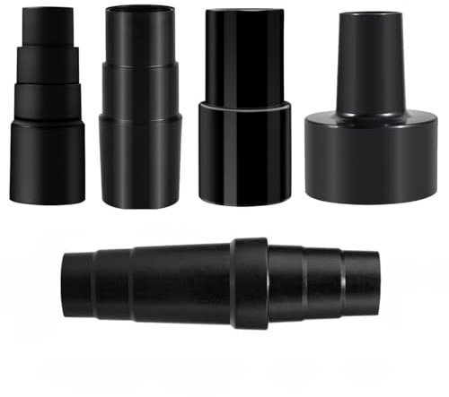 Universal Vacuum Hose Adapter Kit Reducer Attachment Set,Shop Vac Vacuum Hose Adapter 1 1/2 to 1 1/4 inch, 1 3/8 inch to 1 1/4 inch