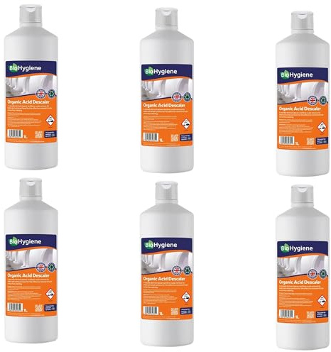 BioHygiene Organic Acid Descaler 1L (6 x 1 Litre)