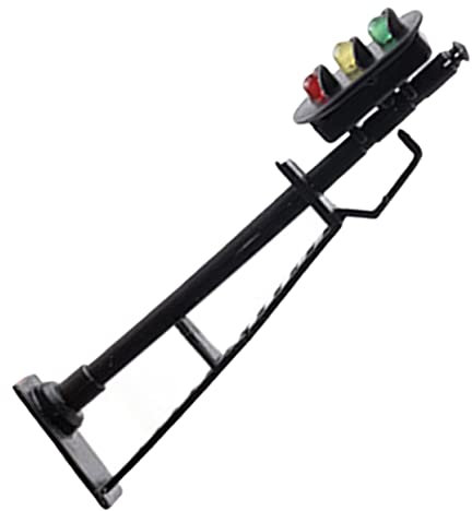 GRADENEVE Mini-signallichtmodell Für Sandtisch Szene Zuglayout Ampelmodell Material Leuchtendes Signallichtmodell Sandtischmaterialien Mini-simulationslichtmodell