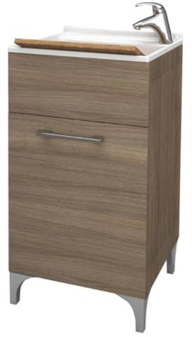 Savinidue Lavatoio 1 anta rovere fumo