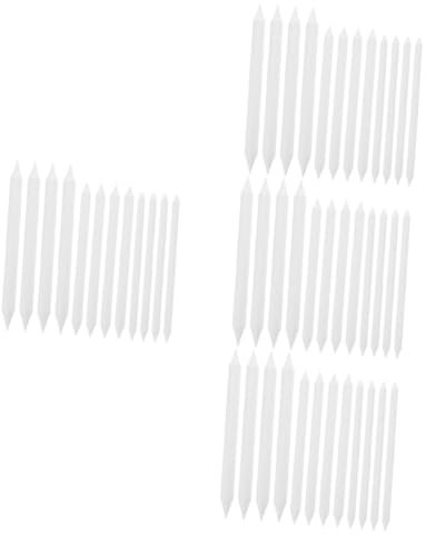 NUOBESTY 4 Sätze Buntstift-mixer Mischen Von Stümpfen Mischpinsel Zum Basteln Bleistift-mixer Herstellung Knetradiergummis Für Künstler Skizzenmalwerkzeug Nachfüllung Weiß 12 Stück * 4