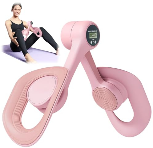 Audasi Ejercitador De Caderas y Muslos Internos con Recuento Automático y Suelo Pélvico Giratorio 360° Para Mujer