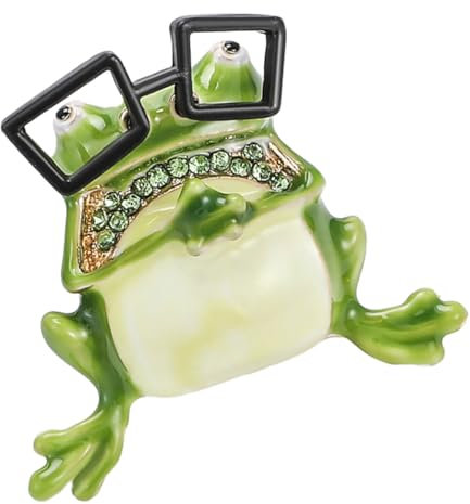 BESPORTBLE Épinglette Décorative Forme De Grenouille Broche Pour Femme Épingle à Vêtements Chapeau Et Châle