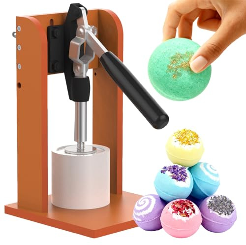 Badebomben-Pressmaschine zum Selbermachen, Muttertagsgeschenke für Mutter, Badebombenformen, Badebombenpress-Set für Erwachsene und Anfänger