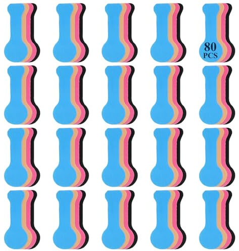 80 Pièces Hallux Valgus Kinesiotape, Unisexe, Doux, Respirant, Agréable pour La Peau Et Confortable, Kinesiotape Pour Hallux Valgus, Convient aux Doigts Et aux Orteils
