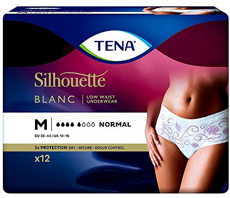 Tena Silhouette Normal hüfthoch M weiß