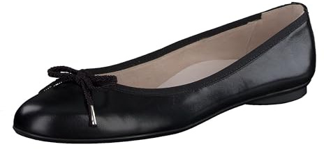 Paul Green Femme Ballerines 2925, Dame Ballerines Classiques Largeur: Normale (WMS),Classique,élégant,Ballerines,Schwarz (Black),39 EU / 6 UK