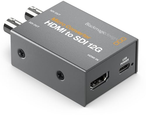 Blackmagic Design Micro Converter HDMI to SDI 12G PSU (BM-CONVCMIC/HS12G/WPSU)