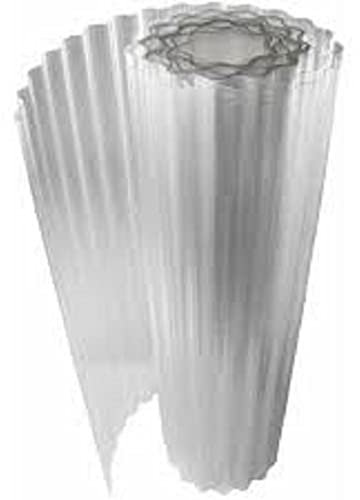 Lastra ondulata in vetroresina trasparente cm 100 x 30 mt