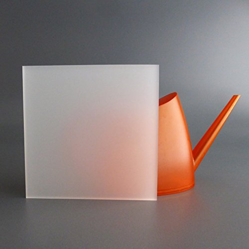 LOBOTEC - PLEXIGLAS® / Acrylglas Zuschnitt 3-10mm weiß satiniert Snow (250 x 250 x 10 mm)