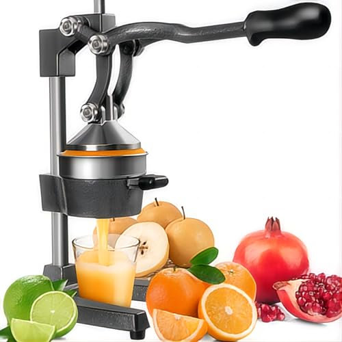 wowspeed Citrus Juicer Professional Lemon Squeezer, Commercial Grade Orange Juice Squeezer, Lime Squeezer Hand Press Manual Fruit Juicer, Heavy Duty Fruit Press for Pomegranate, Watermelon
