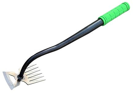 ＡＷＨＡＯ Jäten, Baggerwerkzeug, Garten Jäter Werkzeug, Leichte Hacken mit Doppeltem Verwendungszweck, Manueller Jäter, Multifunktionaler Jäter für Bonsai, Hint, 6 spitz