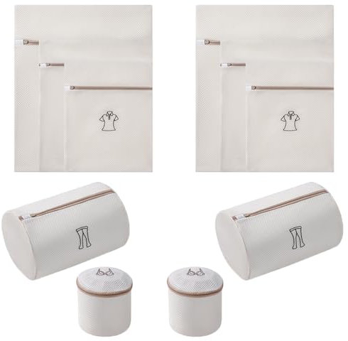 [10er Set] Wäschenetz, Wäschesack Waschmaschine für Schützt Empfindliche Wäsche, Haltbar Wäschebeutel für Blusen, BH, Unterwäsche und Socken, Reise-Organizer für Schmutzwäsche