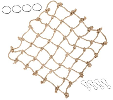 HAPINARY Netzhängematte Zum Aufhängen Für Papageienkäfig Gewebt Aus Stabilen Materialien Vogelkletternetz Für Haustier Sicher Und Praktisch Für Lange Nutzung Zum Ausruhen Oder Klettern Für