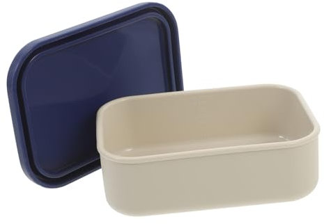Mikinona Contenitore Per Alimenti in Silicone Ventilato Riutilizzabile Adatto Al Frigorifero e Lavastoviglie Portatile Resistente All Usura Per Pranzo Casa