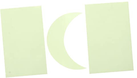 KAILIKETIY Leuchtende Wandaufkleber Kinderzimmer Selbstklebend Pvc Leuchtsticker Mond Sterne Decken Dekor