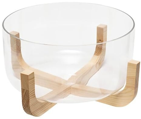 Paris Prix Secret de Gourmet - Saladier Rond en Verre Arha 28cm Transparent