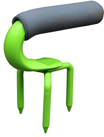 kowaku Mini Râteau de Jardinage En Métal, Outils Agricoles pour La Culture de La Pelouse