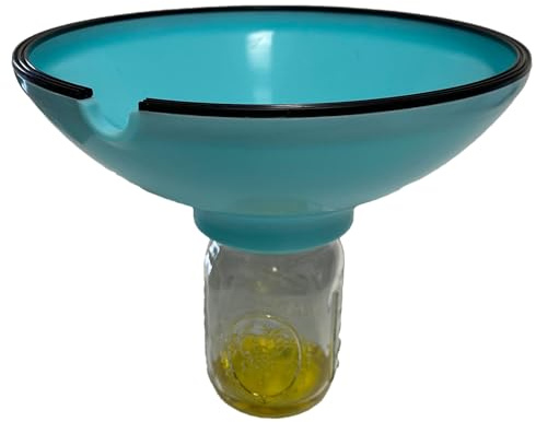 Svuotatore di grasso per carne macinata – strumento per sgocciolare olio da cucina – separatore grasso per casa, ristorante, appartamento, food camion, servizio catering, hotel, mense scolastiche