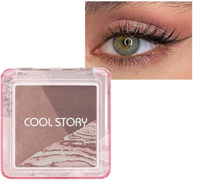 Mauve Taupe Plum Matte Lidschatten-Palette Make-up für ältere Frauen, Plum Lavender Purple Natürliche Creme-Lidschatten-Palette für grüne Augen, hochpigmentierte Mini-Lidschatten,3#