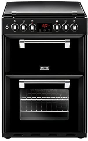 Stoves Richmond600DF 60cm Dual Fuel Cooker - Black