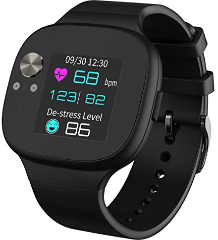 ASUS Smartwatch VivoWatch BP, Frequenza e Pressione cardiaca, Accellerometro e GPS Integrato, qualità del Sonno e Livello di Stress, autonomia Batteria Fino a 15 Giorni, Bluetooth, Android e iOS.