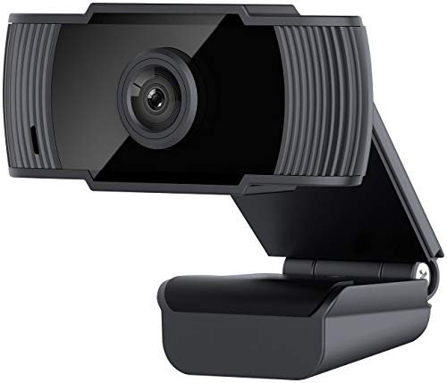 Somikon Webcamera: Full-HD-USB-Webcam mit Mikrofon, für PC und Mac, 1080p, 30 fps (Kamera PC, Webcam Laptop, Videokonferenz)