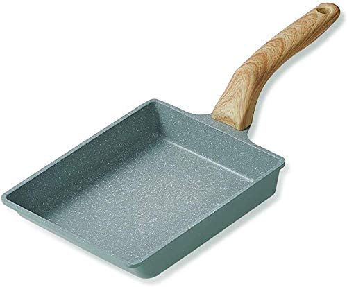 Tamagoyaki - Japanese Omelette pan, Coated with Safe Teflon, for hob and Induction, Non-Stick Coating