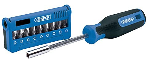 Draper 04497 Screwdriver and Bit Set (19 Piece)