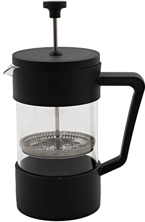 Point-Virgule French Press - Cafetera de acero inoxidable, apta para lavavajillas, 600 ml, color negro