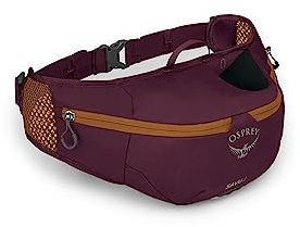 Osprey Savu 2L Biking Waist Pack for Men and Women, Aprium Purple