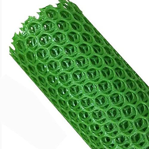 5 15 25 35 45 50m Lang Gartenzaun Temporäre Absperrung Zaun Für Draußen, Grün Kunststoff Geflügel Hühnerdraht Zaunnetz, Für Gartenarbeit Floral Netting ( Color : W 120cm/47.2in , Size : L 35m/114.8ft