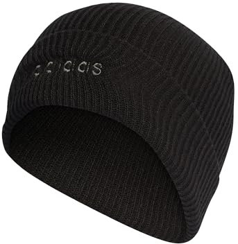 adidas Unisex Classic Beanie, Black/Grey Six, S