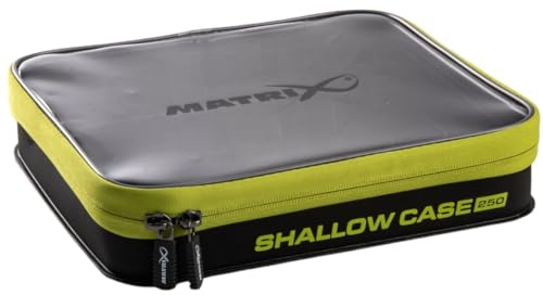 Fox Matrix Shallow Eva Case 250 276x250x55mm - Zubehörtasche, Angeltasche, Tasche für Angelzubehör
