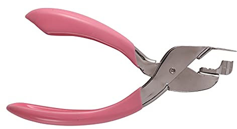 Xtahdge Handheld Klammerentferner Lifter oeffner gefederter Klammerzieher fuer Buero Schule Haus Anwendung (rosa)