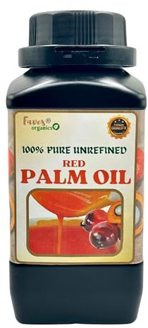 Palm Oil Red Palm Oil | 100% Pure Unrefined Nigeria Red Palm Oil for cooking |1 Litre