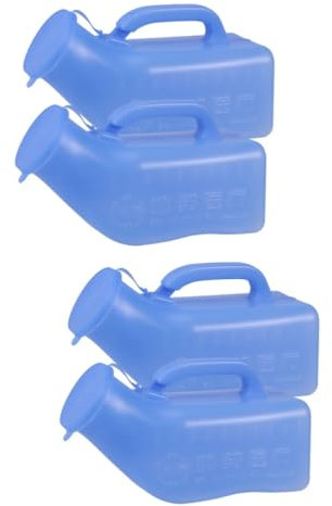 BCOATH 4 Stück Cartoon-Reise-Urinal Babyautomobil Notfall-Urinal-Toilette Kinderurinal Urinflasche Reise Urin Urinalgefäß Männer Flasche Bettpfannenflasche Für Männer Blue