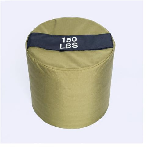 BANGHA Sandsack Fitness,Fitness Sandsäcke Zylinderförmige Sandsäcke, strapazierfähig, for Training, Fitnessstudio, Workout, Fitness, Power-Sandsack for Gewichtheben, Steinheben(150lbs)