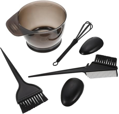 BESTYASH Haarfärbeset mit Kunststoff Färbepinsel und Ohrabdeckung Leicht Anzuwenden Hautverschmutzung für Salon und Zuhause