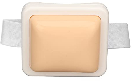 ZJchao Tappetino per Addestramento All'iniezione Medica, Indossabile con Fascia Elastica per la Pratica Intramuscolare, Simulazione del Design del Muscolo Umano con Strati di Pelle e