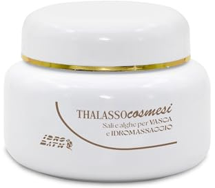 IDRO BATH Thalasso Cosmesi, Sali e alghe marine per Idromassaggio, 500 gr | Sali e alghe marine profumate ideale per Vasca Idromassaggio