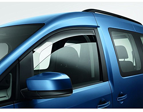 Volkswagen 2K0072193B Tür Windabweiser vorn rechts+Links rauchgrau Regenabweiser