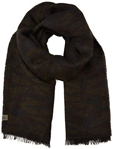 Camel Active Herren 407330/2V33 Schal, Braun (Camouflage 36), One Size (Herstellergröße: OS)