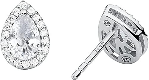 Michael Kors Ohrringe MKC1449AN040 Damen Ohrstecker PREMIUM 925 Silber Zirkonia