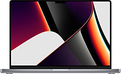 Apple 2021 MacBook Pro (16 Pouces, Puce M1 Pro avec CPU 10 cœurs et GPU 16 cœurs, 16 Go RAM, 512 Go SSD) - Gris sidéral