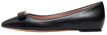 Kate Spade New York dam KB828 BLK balett platt, 8 UK, Svart, 41 EU